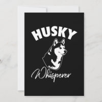 Sussurrador Siberiano Husky