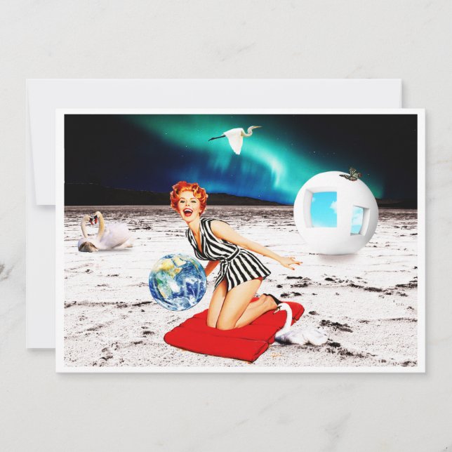 Convites Swan branco (Frente)