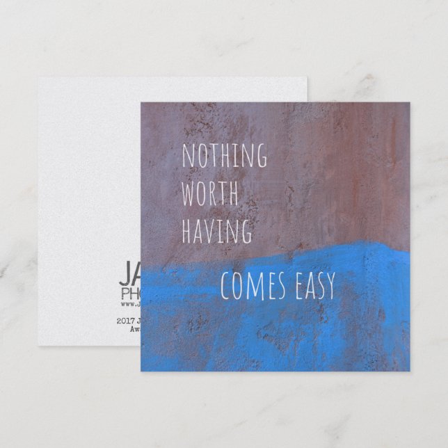 Convites SWATH DA placa BLUE 5,25 x 5,25 (Frente/Verso)