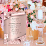 Convites Sweet 16th Bridal Shower Wedding Rose 3D<br><div class="desc">florenceK design
elegant and chic invitation for many occasions line birthday party,  bridal shower,  anniversary etc</div>