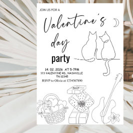 Convites Sweet Love Valentine’s Day Event Party