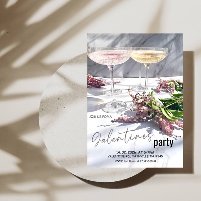 Convites Sweet Love Valentine’s Day Event Party (Criador carregado)