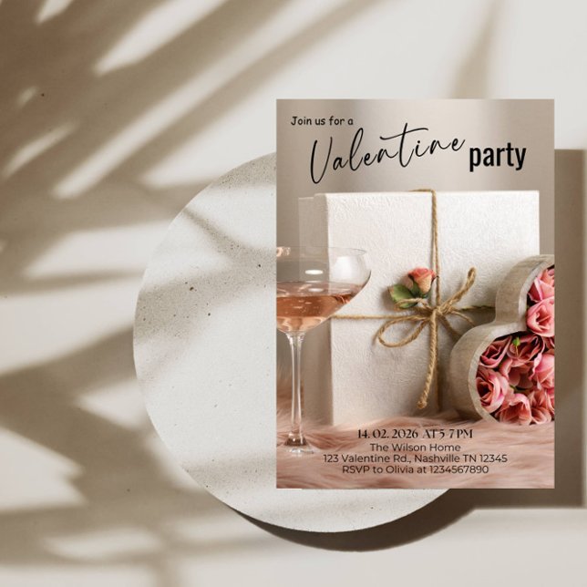 Convites Sweet Love Valentine’s Day Party (Criador carregado)