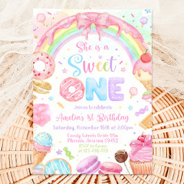 Convites Sweet One Birthday Invitation, 1st Birthday Invite