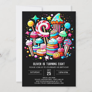 Convites Sweet Wonderland Gala Birthday