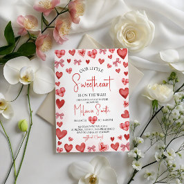 Convites Sweetheart Baby Shower Invitation