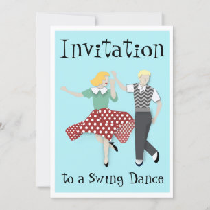 Convites Swing Dance