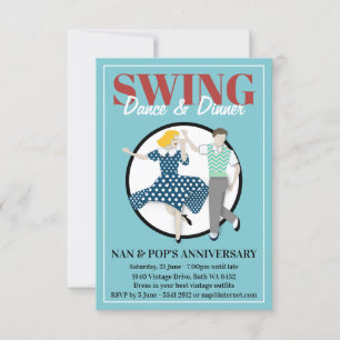 Convites Swing Dance