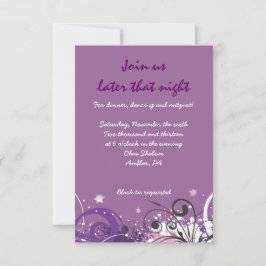 Convites Swirls Violentos Quentes Stars Bat Mitzvah Party C