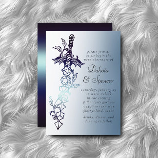 Convites Sword RPG | Marinho Sheen Fantasy Tabletop Gamer D