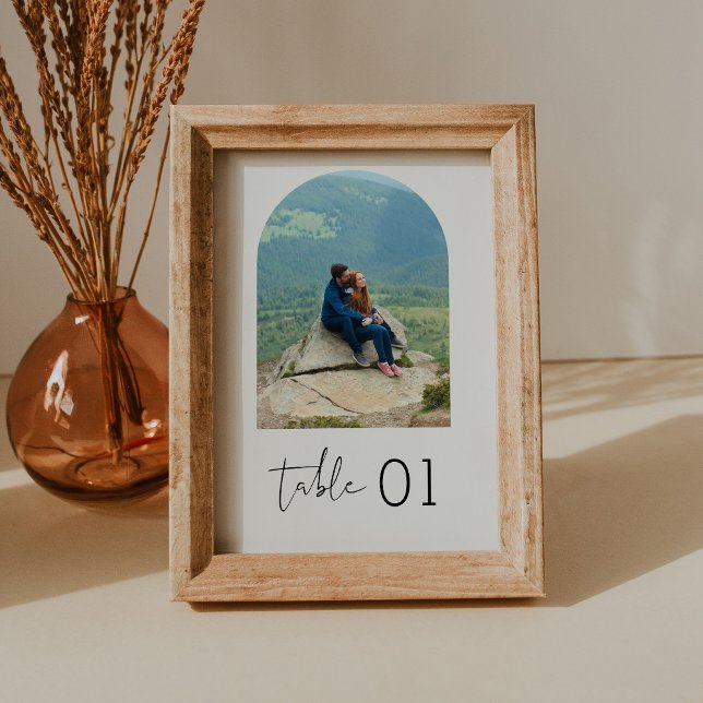 Convites Tabela de Fotos Mínima STELLA 5x7 (Criador carregado)