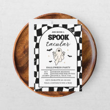 Tabuleiro de Xadrez Retro Espetacular de Halloween