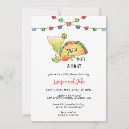 Convites Taco Bout A Baby Casal Fiesta