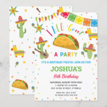 Taco 'Bout a Party Fiesta Cumpleaños Birthday
