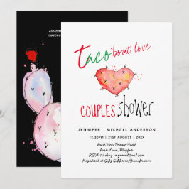 Convites Taco BOUT AMOR Casamento Moderno Fiesta