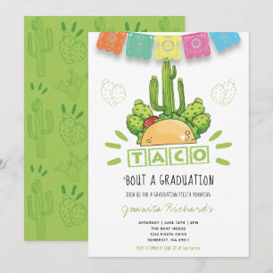 Convites Taco Sobre Graduação De Fiesta