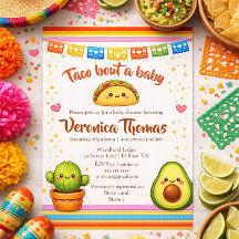 Taco sobre um Chá de Bebê