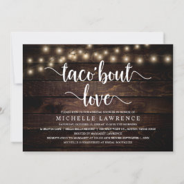 Convites Taco'bout Love, comemoração russa do Chá de panela
