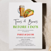 Tacos e Brews antes que eu faça! Chá casais