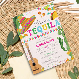 Convites Tacos Tequila Fiesta Chá de panela vibrante mexica