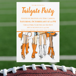Convites Tailgate Party Tennessee Ladies Cowboy Boots