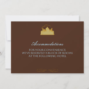 Convites Taj Mahal - Estilo Boêmiano Oriental