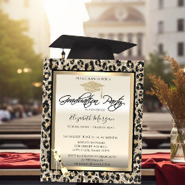 Convites Tampa de Gradução, Copo de Vinho Brilho Estampa de