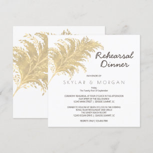 Convites Tan De Grama De Casamento No Ensaio Branco
