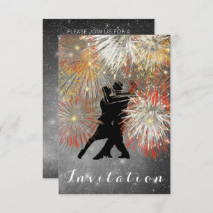 Convites Tango Ball Carnival Dance Party