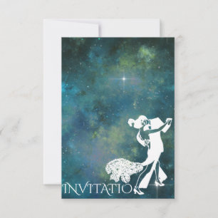 Convites Tango Classic Dance Personalized Glam Galaxy