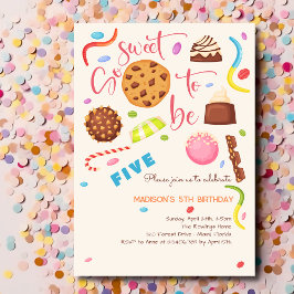 Convites Tão doce de ser... aniversário de criança