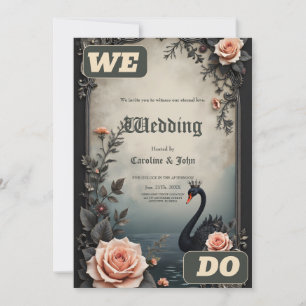 Convites Tão raro quanto um cisne negro, eterno como o amor