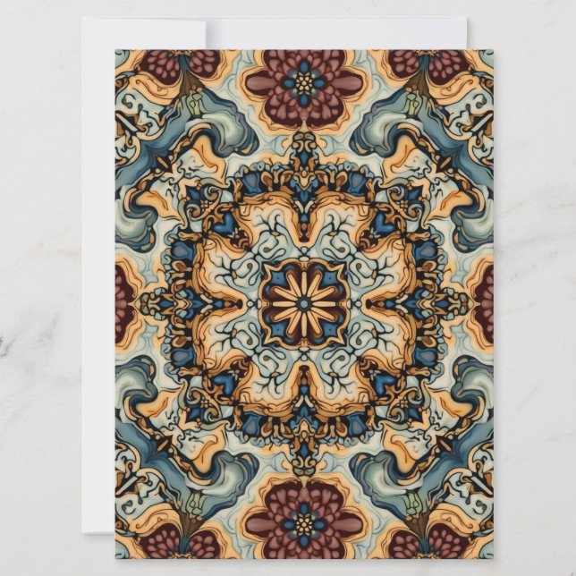 Convites tapete picônico antigo (Frente)