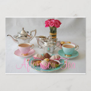 Convites Tarde de Chá