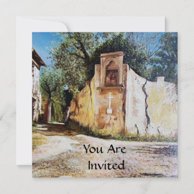 Convites TARDE, RIMAGGIO / Toscana (Frente)