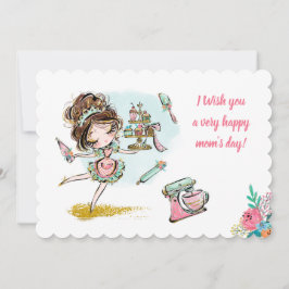 Convites Tarjeta de Felicitación para mamá