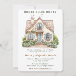 Convites Tarjetas De Invitación Para Inauguración Casa