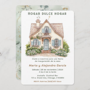 Convites Tarjetas De Invitación Para Inauguración Casa