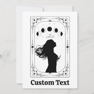 Convites Tarot Personalizado Feminista Amiga Mágica Mística