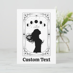 Convites Tarot Personalizado Feminista Mágico Místico Zodía