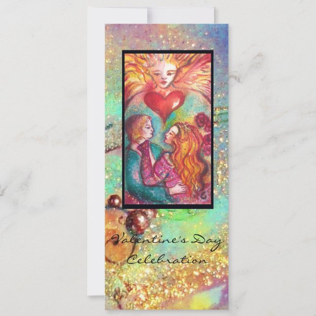 Convites TAROTS DE SOMBRAS PERDIDAS,AMANTES Dia dos Namorad (Frente)