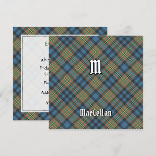 Convites Tartan Antigo do Clã MacLellan
