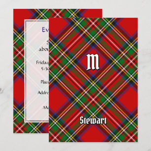 Convites Tartan Royal Stewart