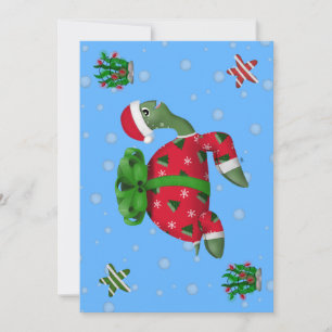 Convites Tartaruga de Natal