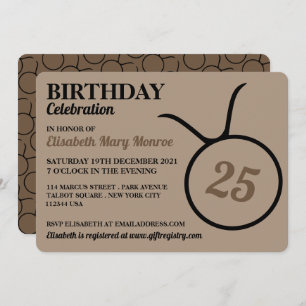 Convites Taurus, O Touro, Sinal De Estrela Zodíaca, Anivers