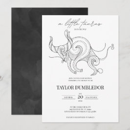 Convites Taurus Zodiac - Chá de fraldas de Astrologia por S