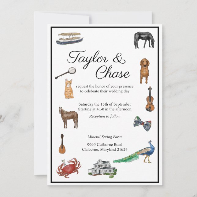 Convites Taylor (Frente)