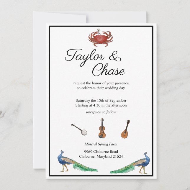 Convites Taylor 2 (Frente)