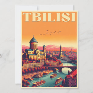 Convites Tbilisi Capital da Geórgia, presentes de reverênci