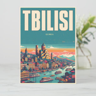 Convites Tbilisi Capital da Geórgia, presentes de reverênci